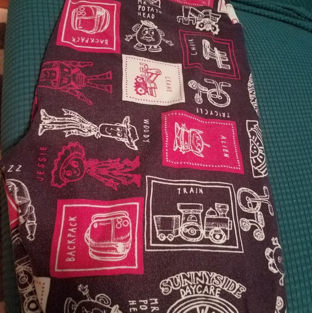 Toy story lularoe leggings tc